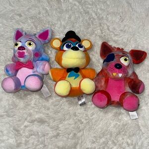 Five Nights at Freddy’s Funko 8 inch Plush Collectable Glamrock Freddy, Foxy &
